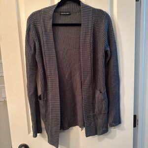 Streetwear Society Gray Cardigan Sweater